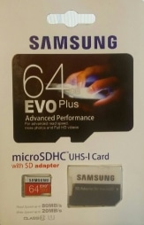 کارت حافظه سامسونگ مدل EVO PLUS microSDHC Class10U1