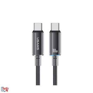 کابل تبدیل 1.2 متری Type-C به Type-C یوسمز US-SJ660