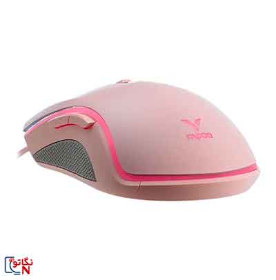 ماوس باسیم رپو مدل V25S PINK - Image 3