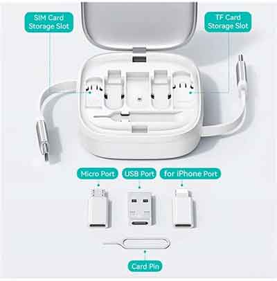 کابل شارژ چندکاره یوسمز مدل US-SJ650 طول1 متر - Image 5